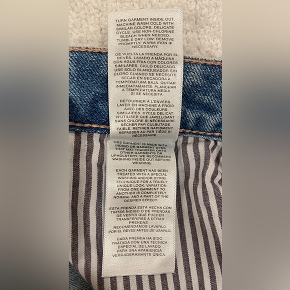 HABITUAL Midi Denim Blue Skirt - Picture 9 of 13